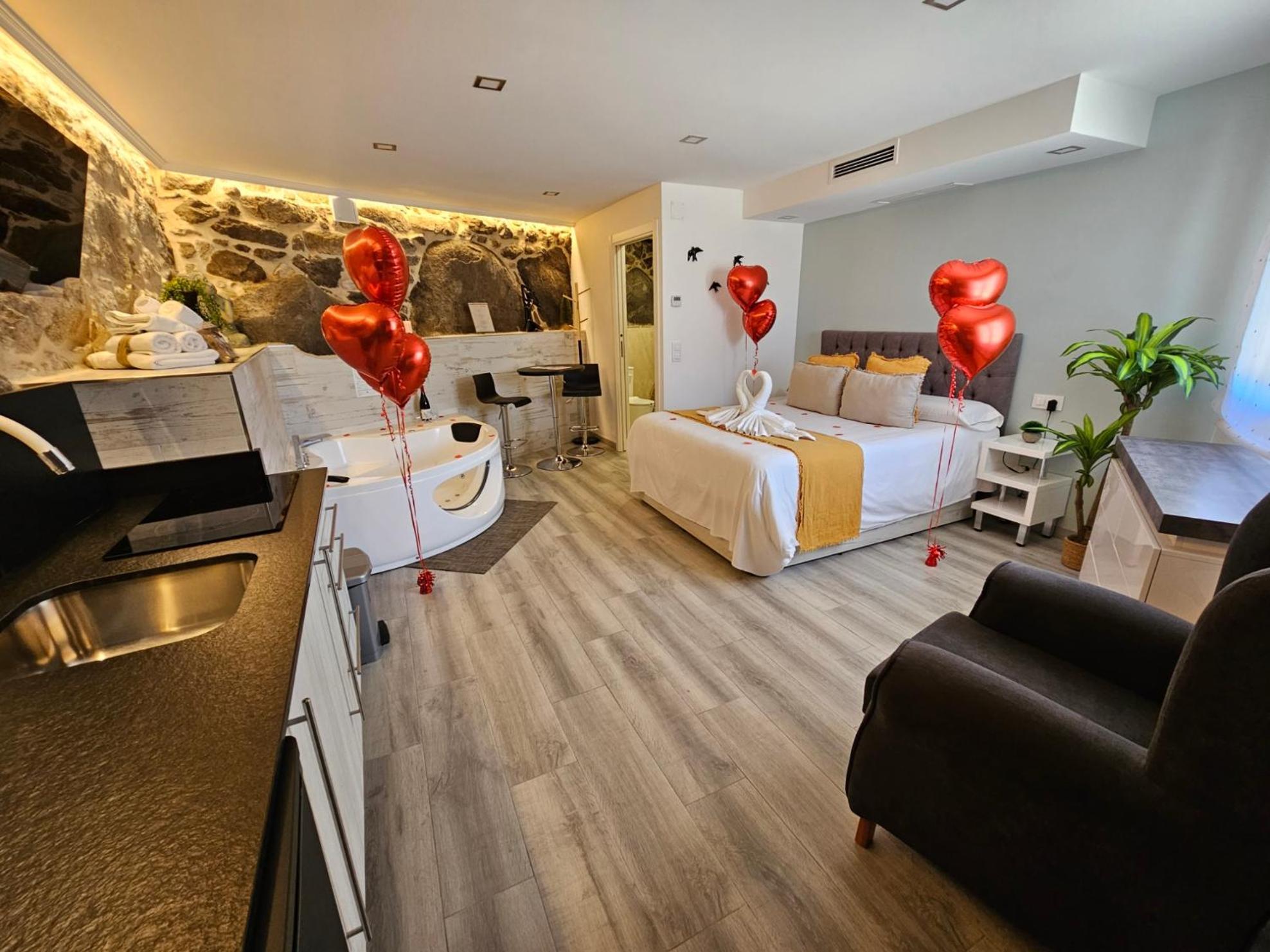 Loft Con Jacuzzi Os Arcos Apartment Sober Ngoại thất bức ảnh